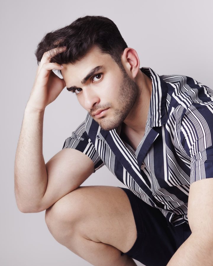 Male fashion portrait