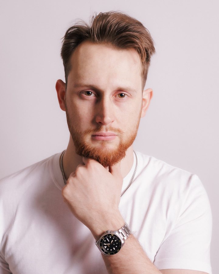 Male clean headshot