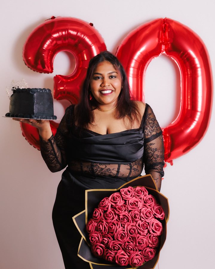 Birthday event portrait